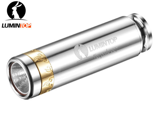 China Mini Lumintop 007 material del acero inoxidable de la linterna del bolsillo del torpedo del EDC proveedor