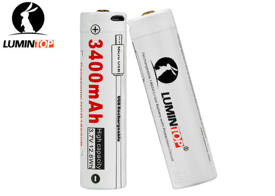 China Batería li-ion recargable confiable 18650 de los accesorios USB de la linterna de LED proveedor